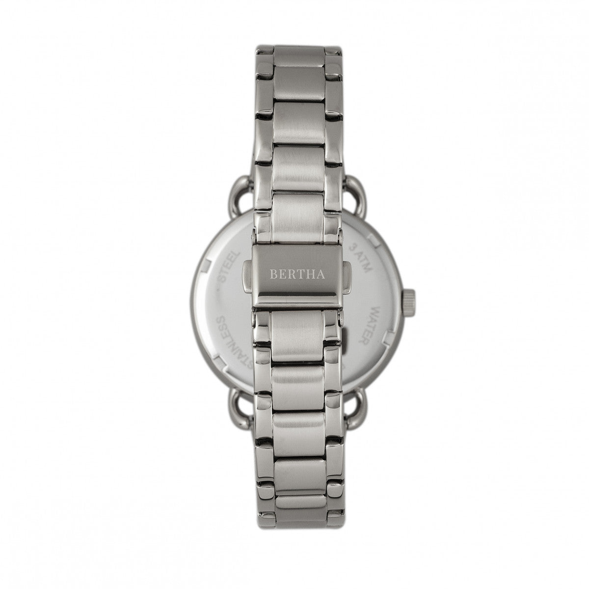 Gwen Leather-Band Watch with Day & Date