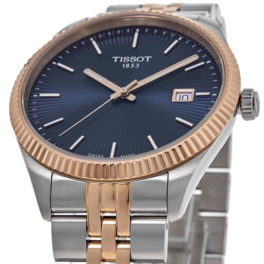Tissot Ballade Quartz Blue Dial Two-Tone Steel Men's Watch T156.410.22.041.00