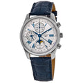 Longines Master Collection Automatic 40mm Silver Dial Leather Strap Men's Watch L2.673.4.71.2