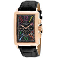 Christian Van Sant Men's Prodigy Black Rectangle 33mm