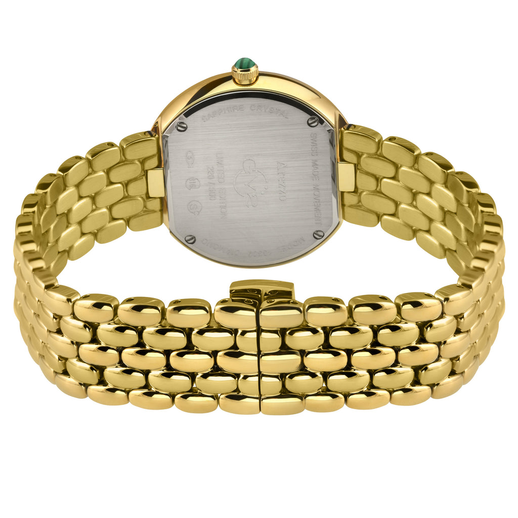 GV2 Arezzo Womens Swiss Diamond Watch