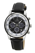 Porsamo Bleu Men's Arthur Genuine Leather Band Watch 1091GARL