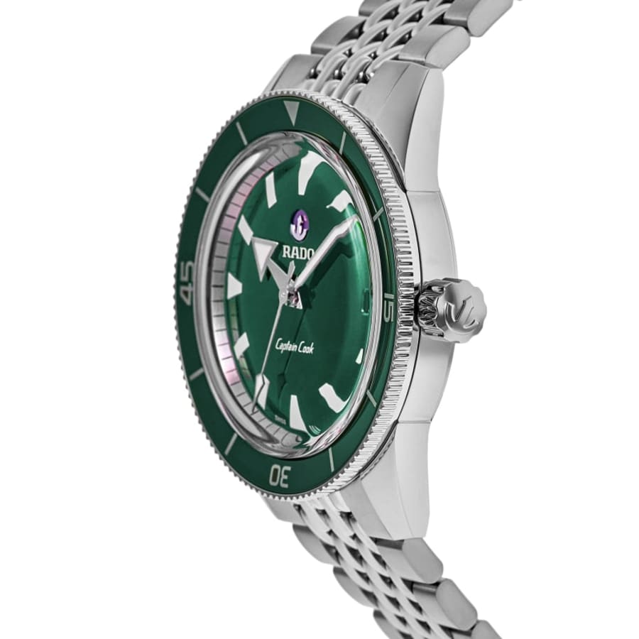 Rado Captain Cook Automatic Steel Green Dial Men's Watch R32505318