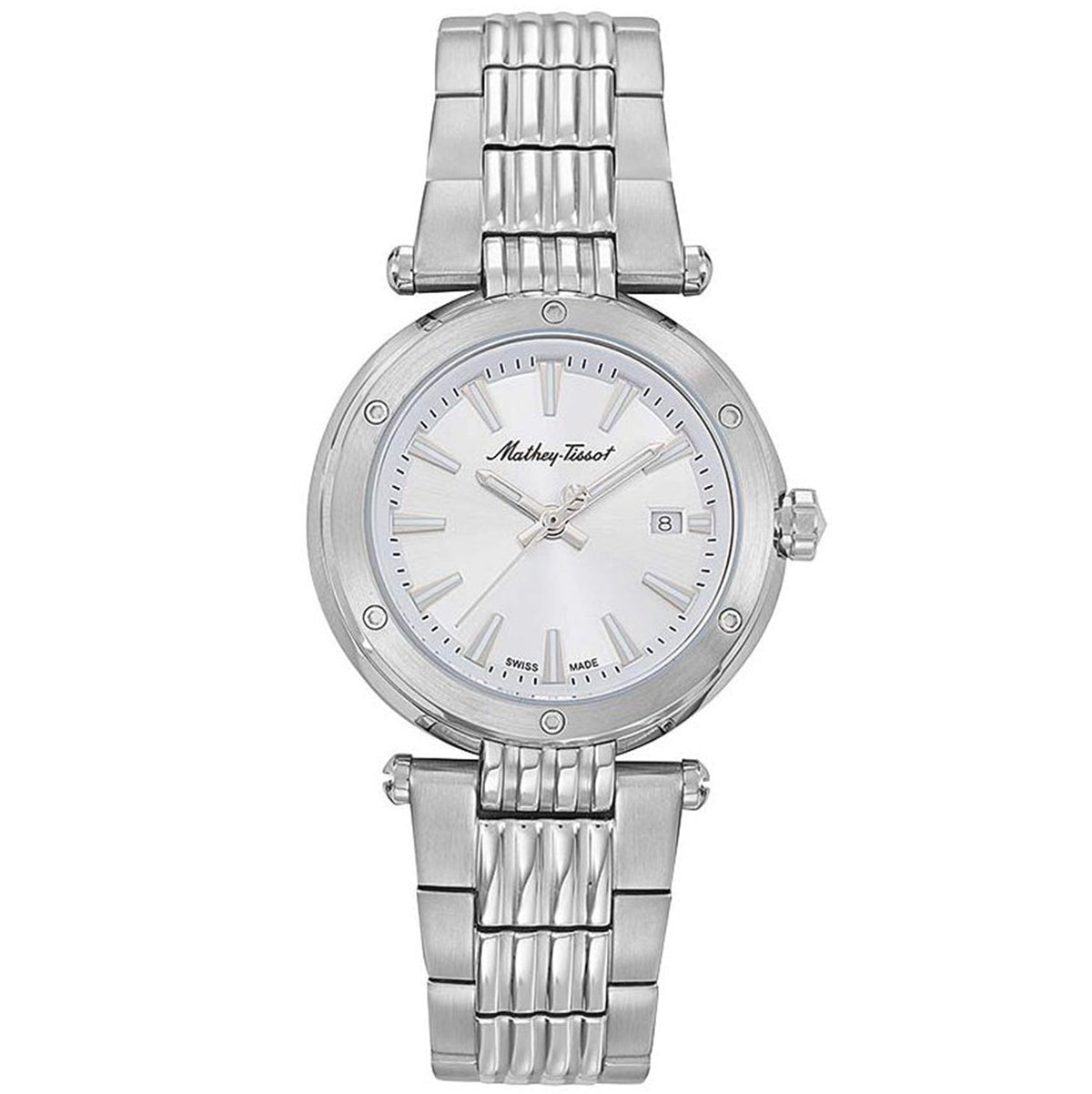 Mathey Tissot Women's Neptune Silver Dial Watch
