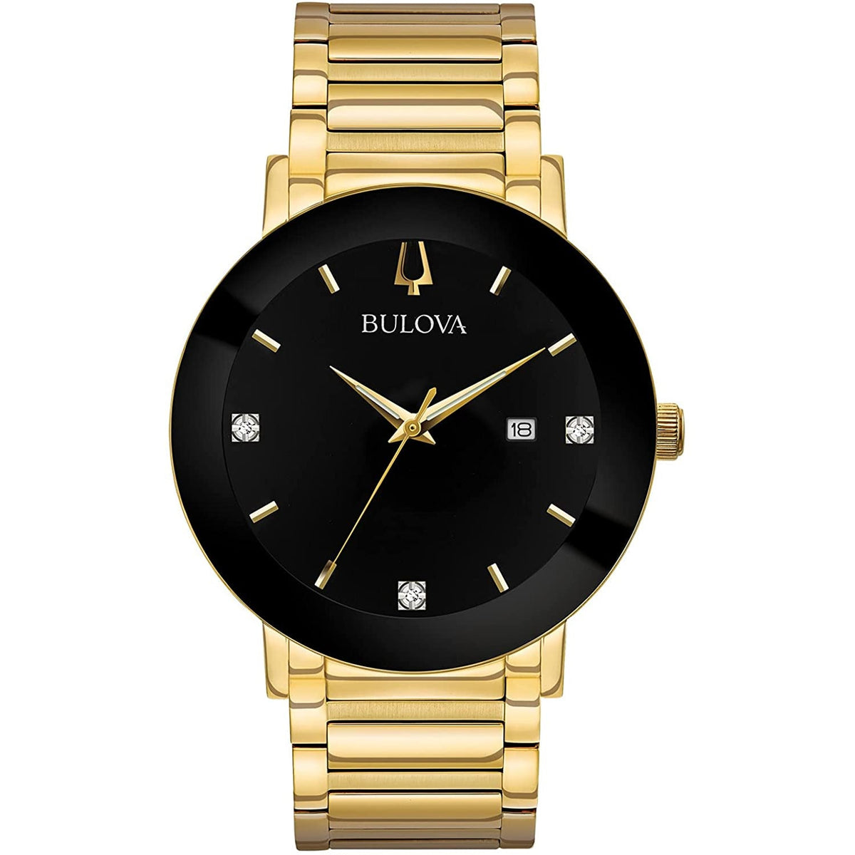 Bulova Men's Gold dial Watch