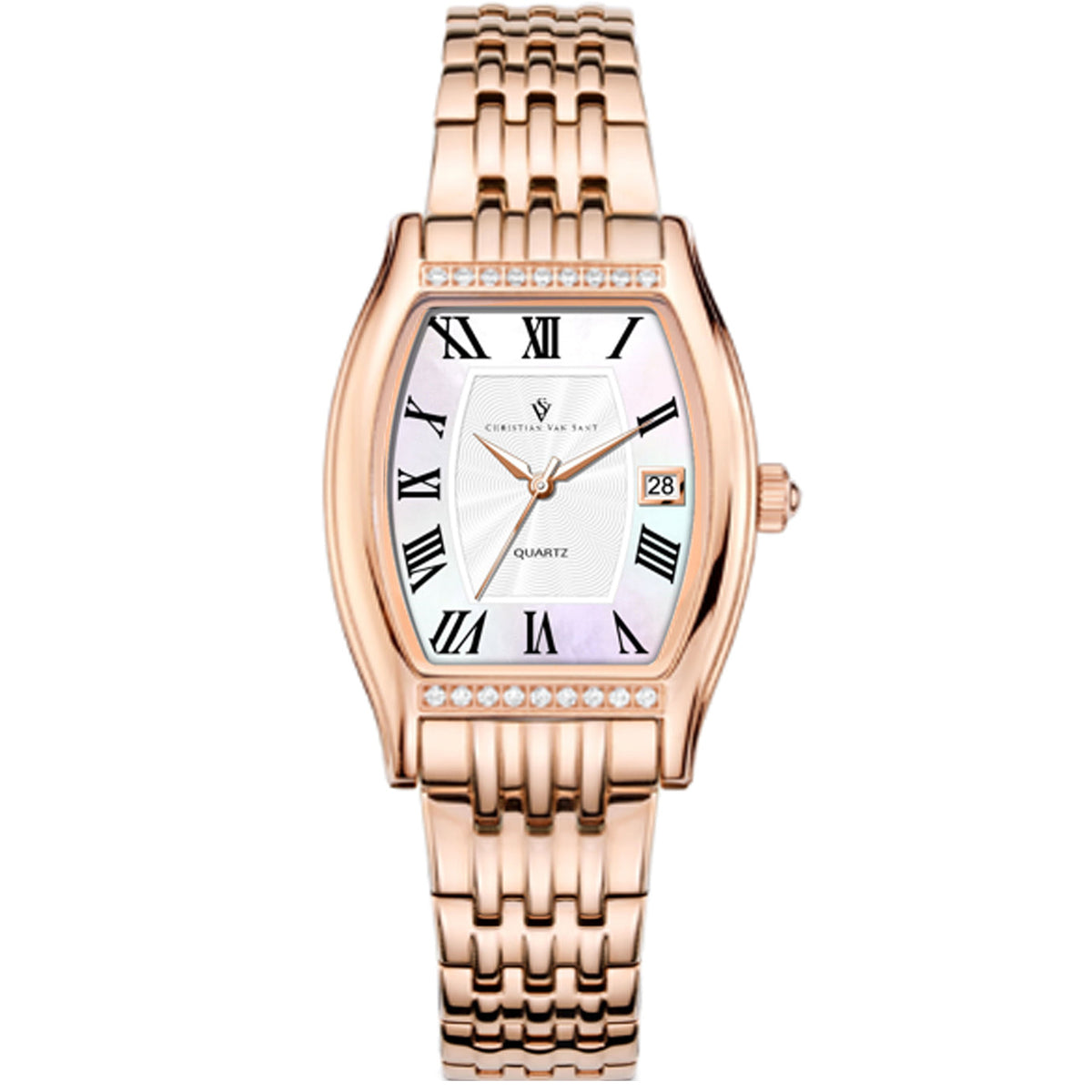 Christian Van Sant Women's Gemma White Dial Watch