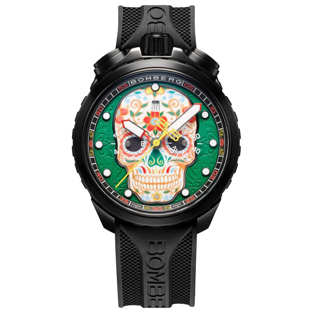 Bomberg Men's BOLT-68 Heritage 45mm Quartz Watch BS45CHPBA.060-7.12