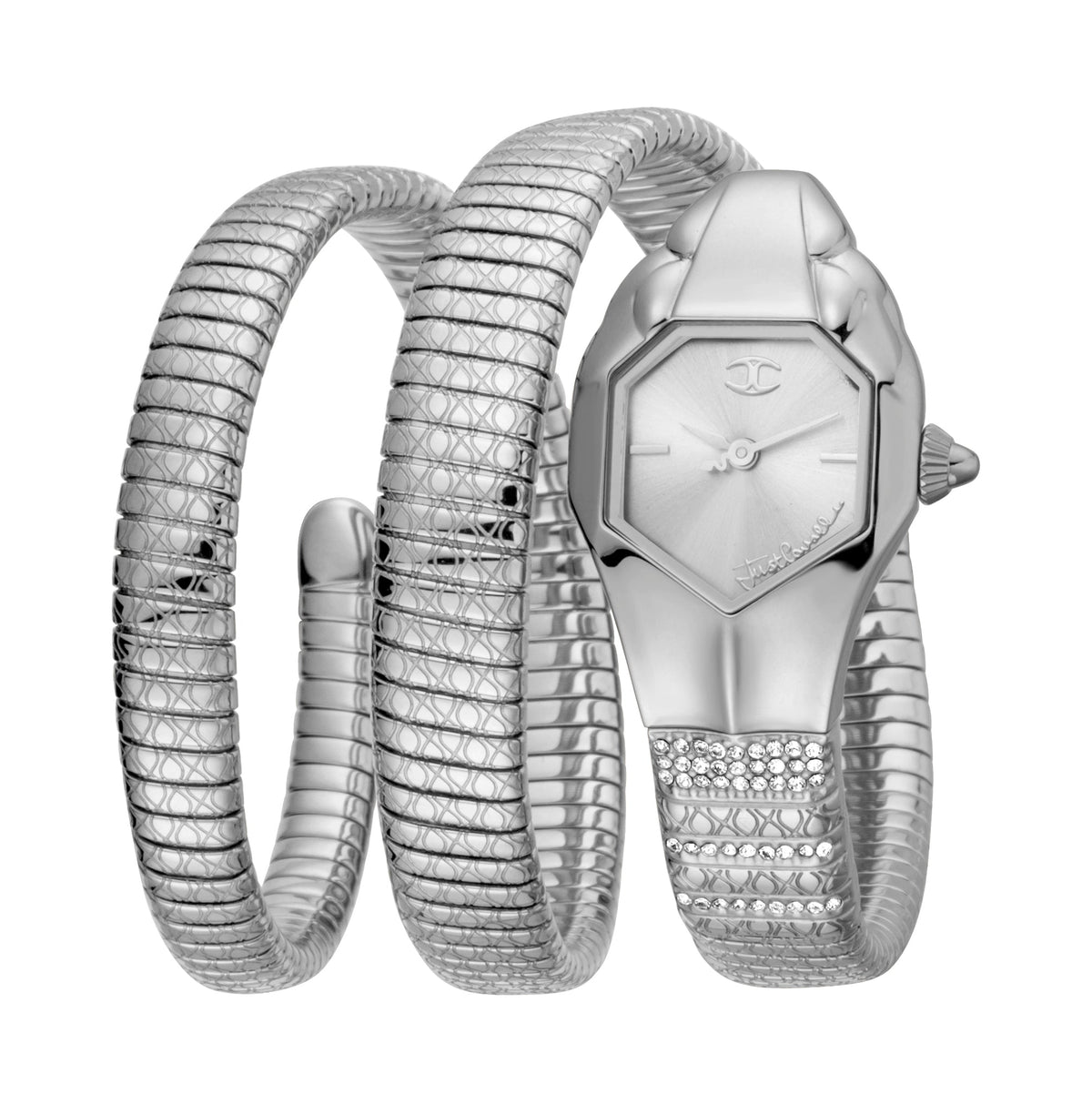 Just Cavalli Women's Glam Snake 22mm Watch JC1L112M0015