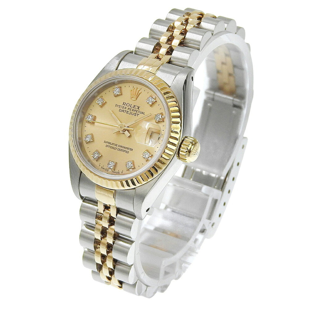 Rolex Stainless Steel yellow gold (18K) Wristwatch (Pre-Owned)