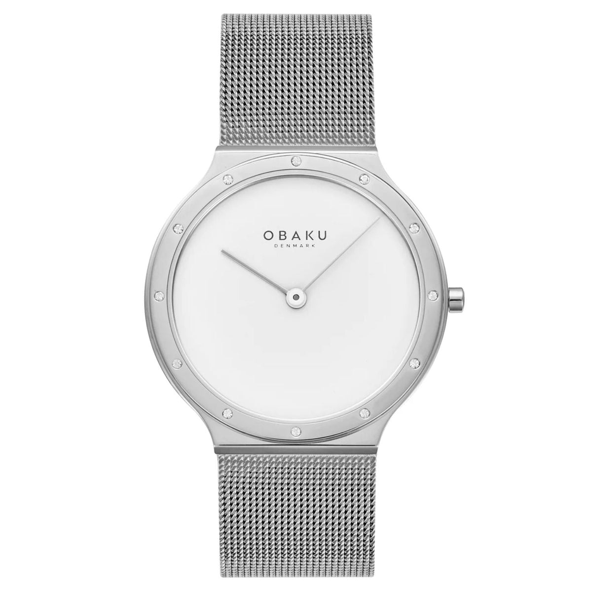 Obaku Women's Note Lille White Dial Watch
