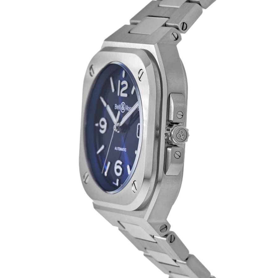 Bell & Ross BR 05 (40 MM) Steel Blue Dial Men's Watch BR05A-BLU-ST/SST