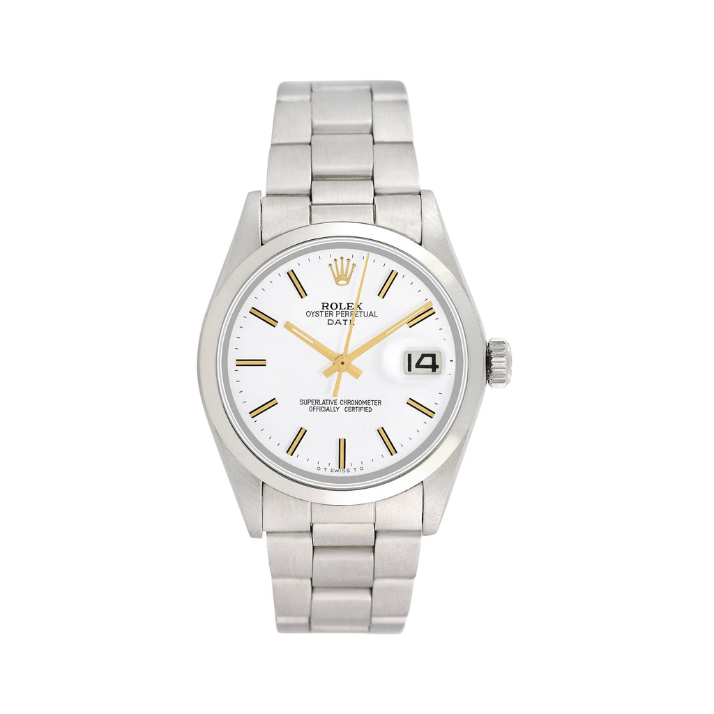 Pre-owned Rolex Men's Date