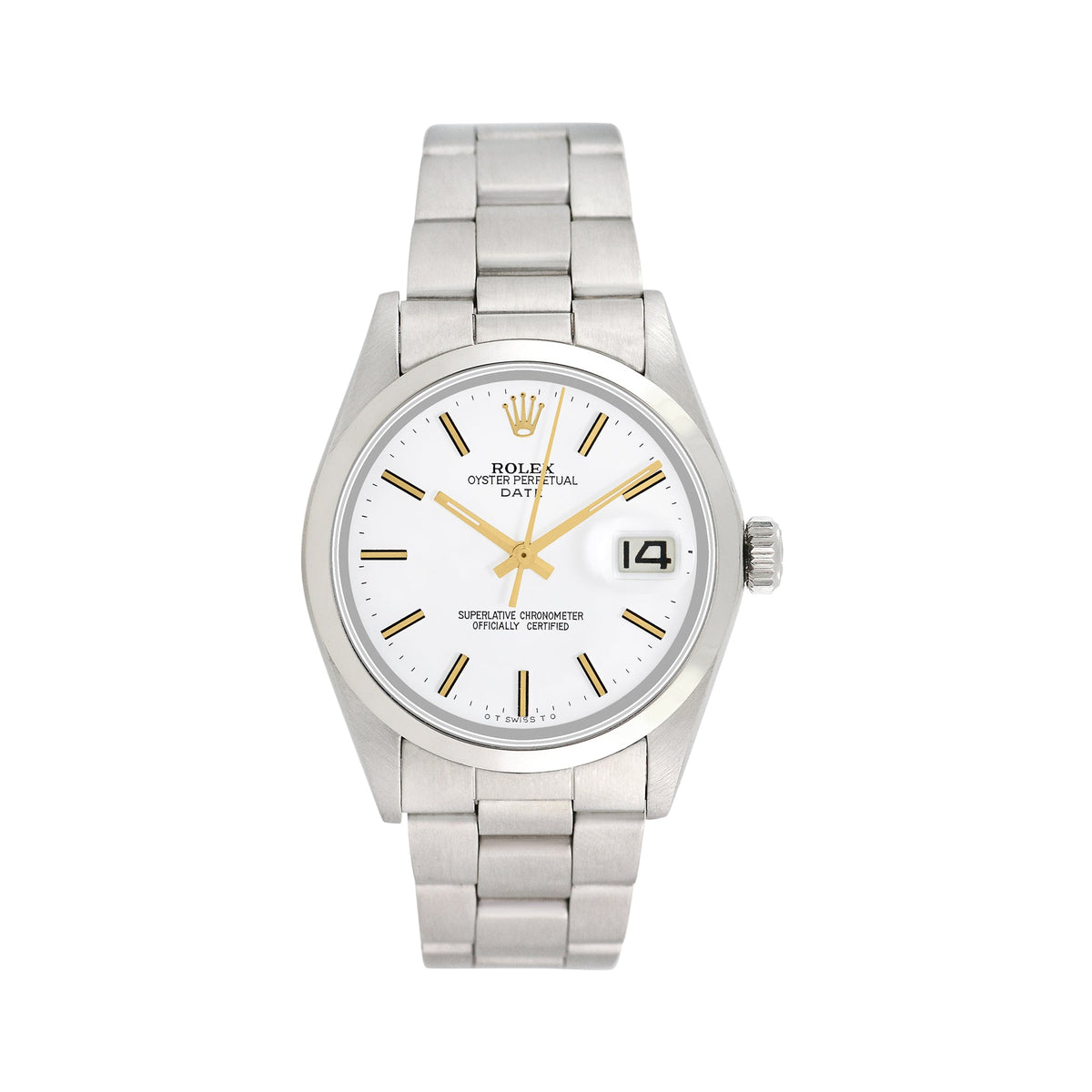 Pre-owned Rolex Men's Date