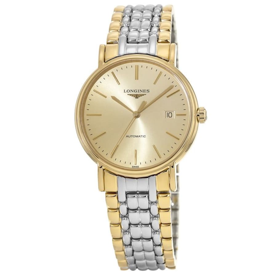 Longines Presence Automatic Champagne Dial Two Tone  Men's Watch L4.921.2.32.7