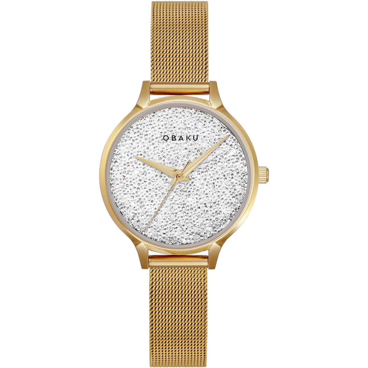 Obaku Women's Stjerner Silver Dial Watch