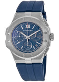 Chopard Alpine Eagle Blue Dial Rubber Strap Men's Watch 298609-3003