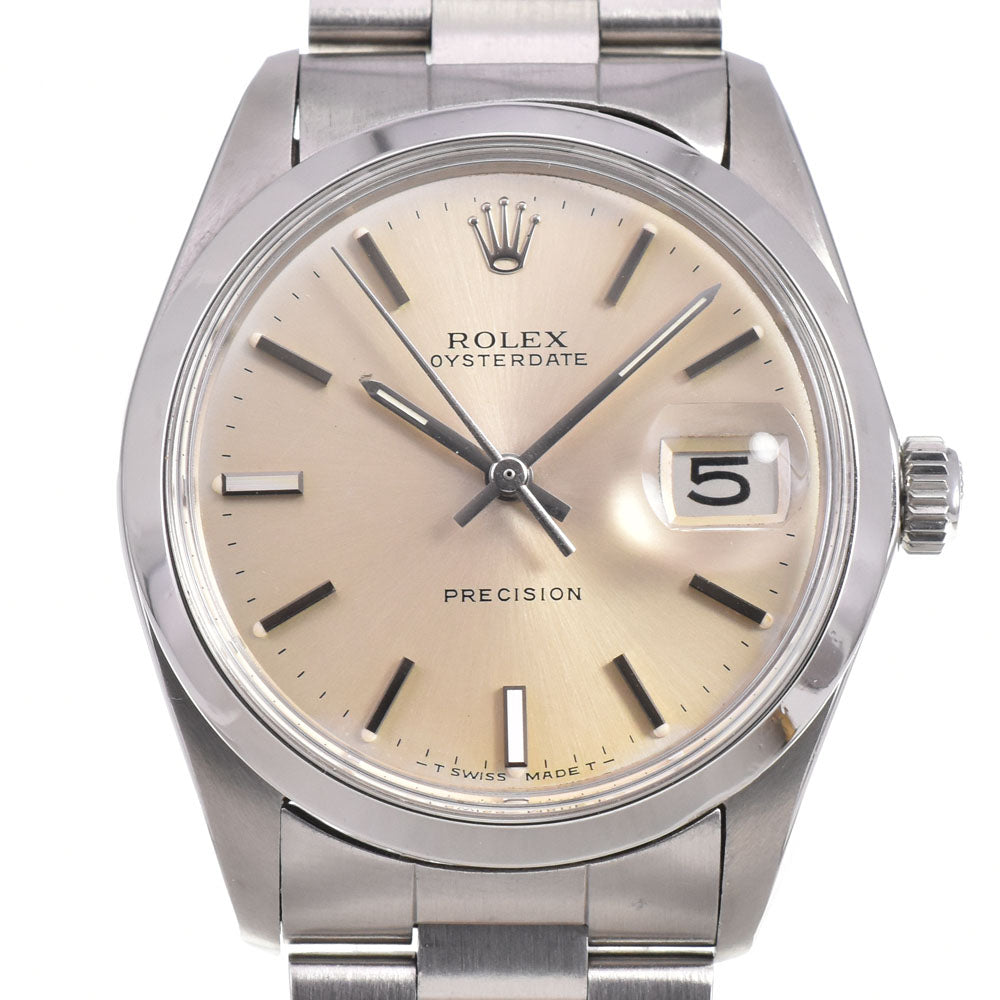 Rolex Oyster Precision Steel Watch (Pre-Owned)