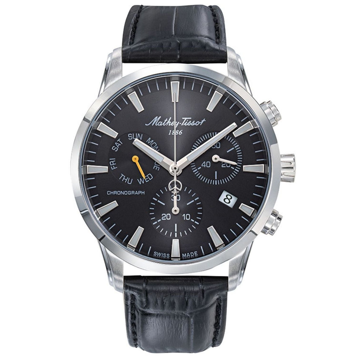 Mathey-Tissot Men's Ares chrono Black Dial Watch