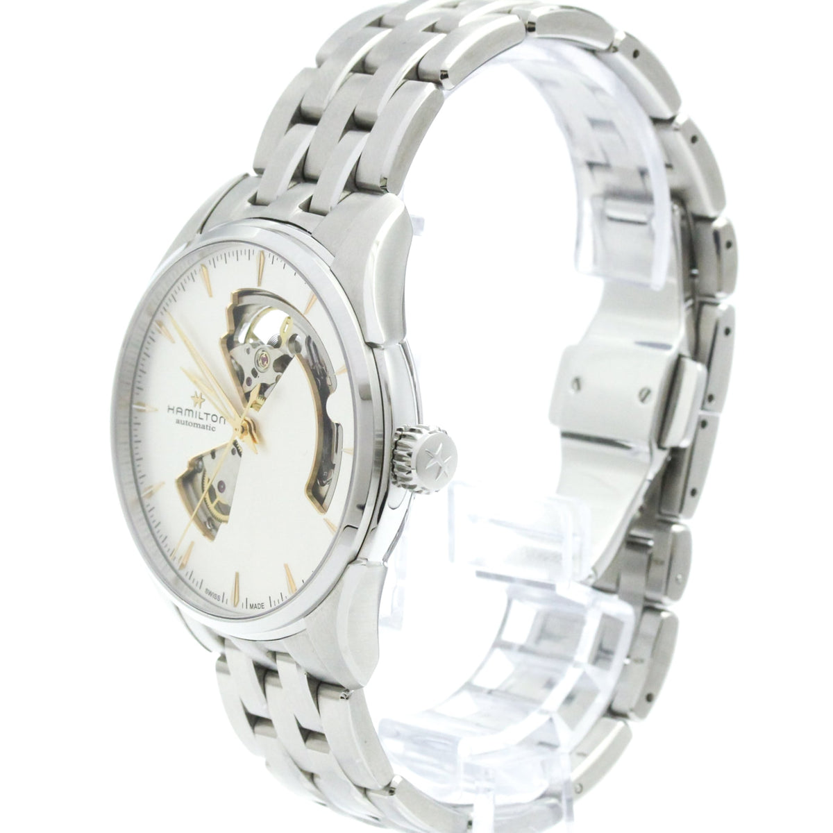 Hamilton Jazzmaster Stainless Steel Wristwatch (Pre-Owned)