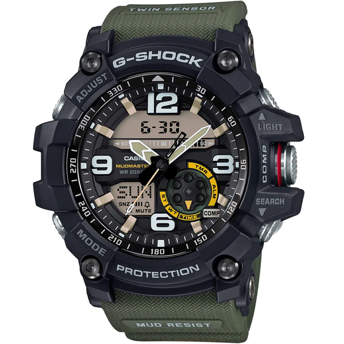 Casio Men's Master of G-Land G-Shock Mudmaster Black Dial Watch