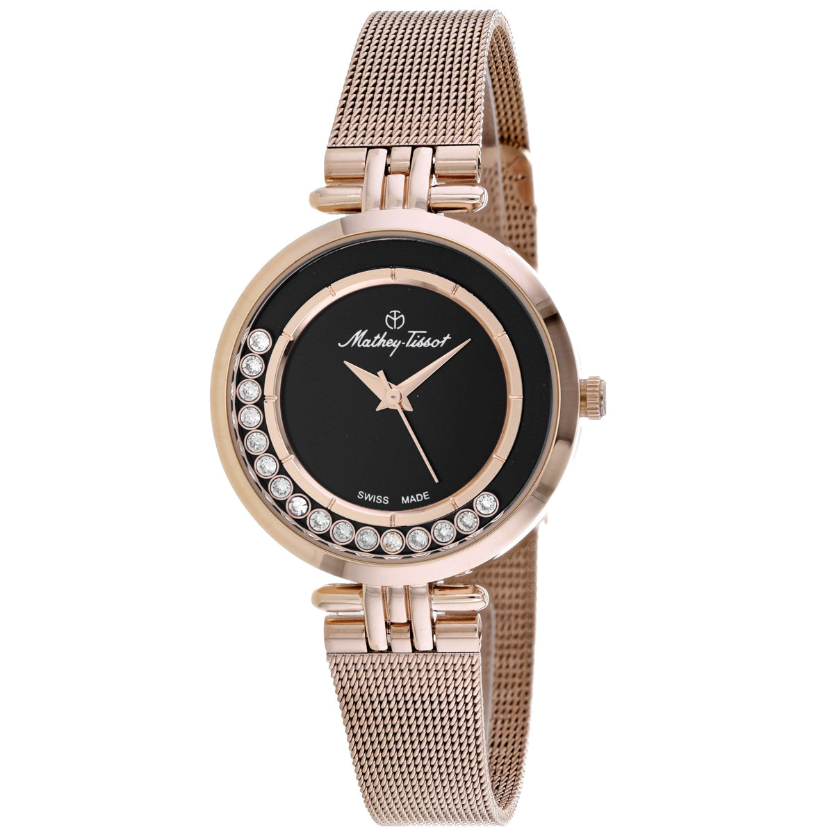Mathey Tissot Women's Fleury XVI Black Dial Watch