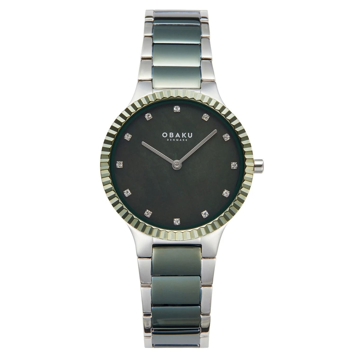 Obaku Women's Linje Black Dial Watch