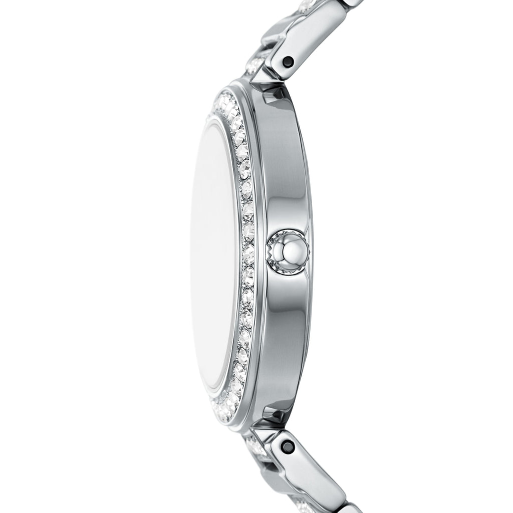 Fossil Women's Karli 32mm Three-Hand, Silver-Tone Alloy Watch