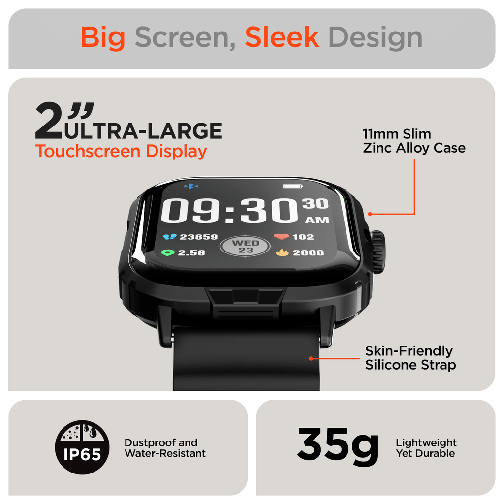 FIT X2 Smartwatch and Fitness Tracker