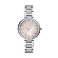 Fossil Women's Karli 32mm Three-Hand, Silver-Tone Alloy Watch