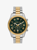 Oversized Lexington Two-Tone Watch