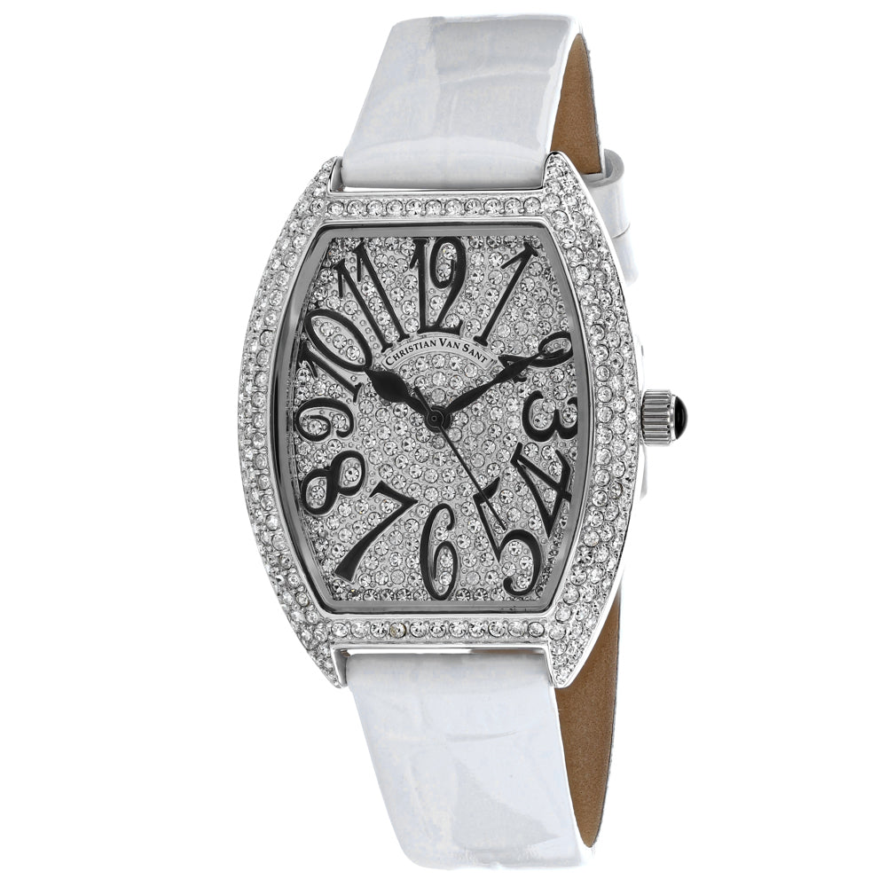 Christian Van Sant Women's White dial Watch