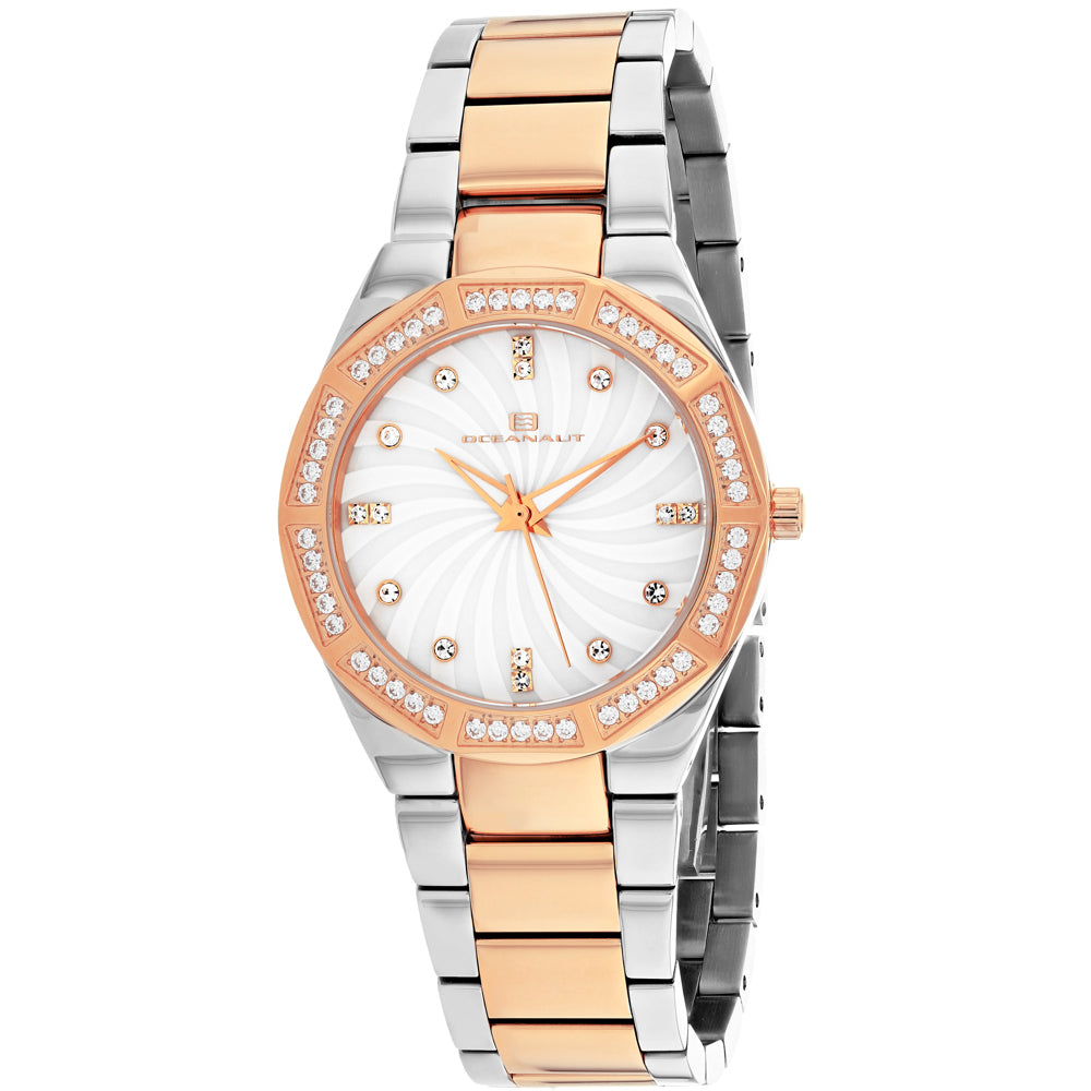 Oceanaut Women's White mother of pearl dial Watch