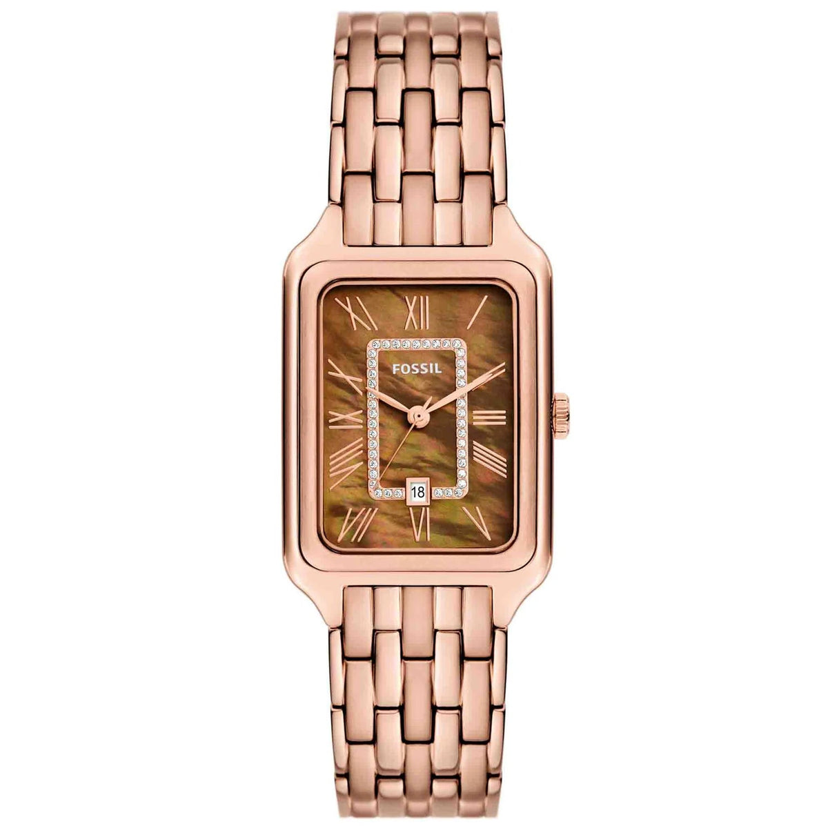 Fossil Women's Raquel Brown MOP Dial Watch