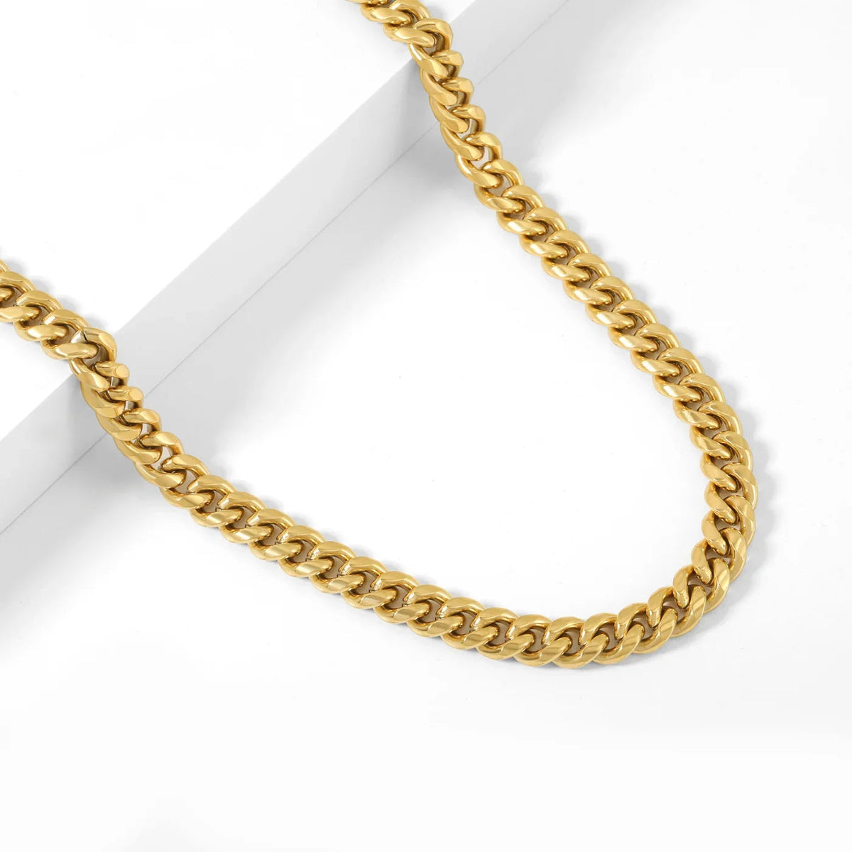 Mens Miami Cuban Link Chain - 10mm