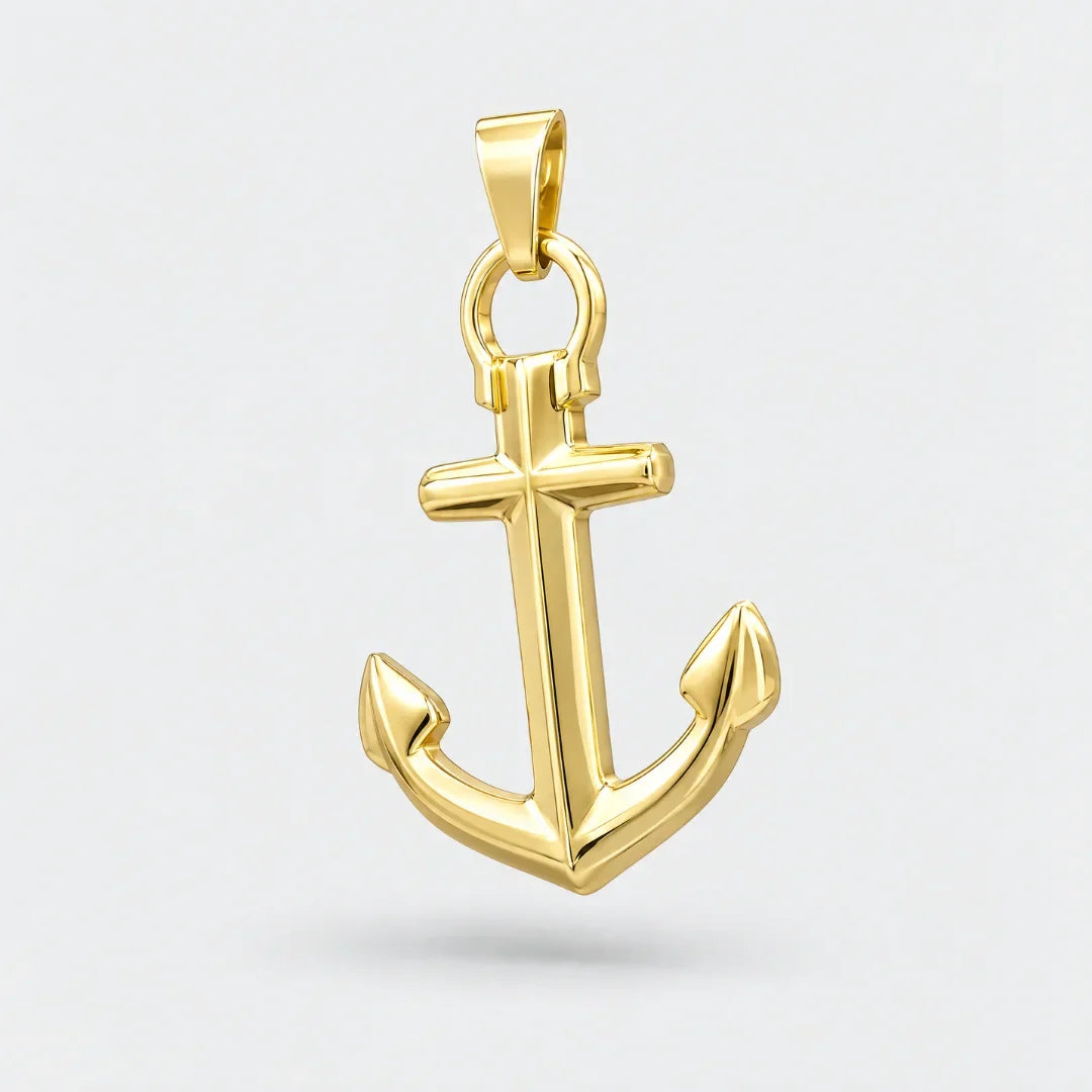 Anchor Pendant (Gold)