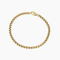 Mens Box Chain Bracelet - 4mm
