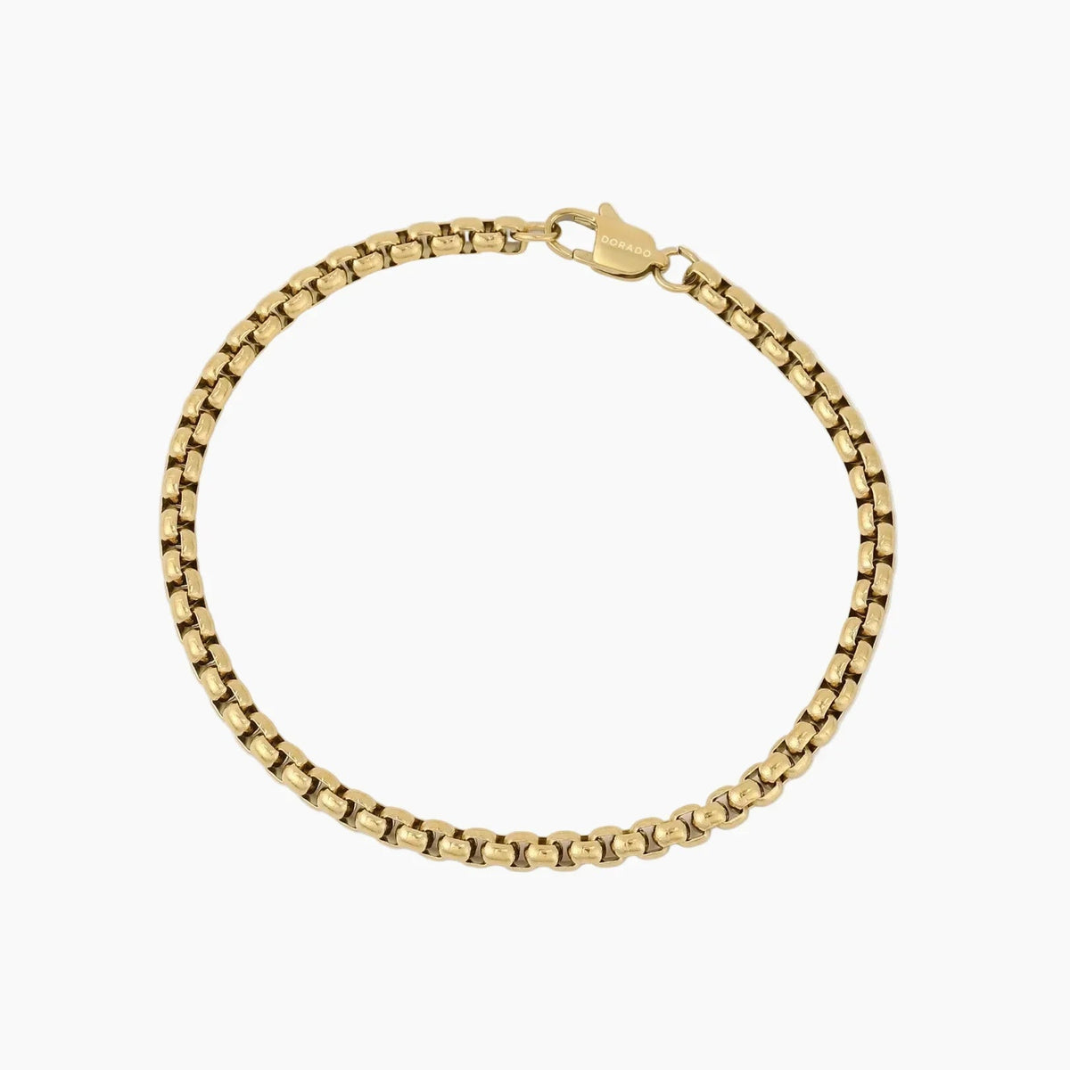 Mens Box Chain Bracelet - 4mm
