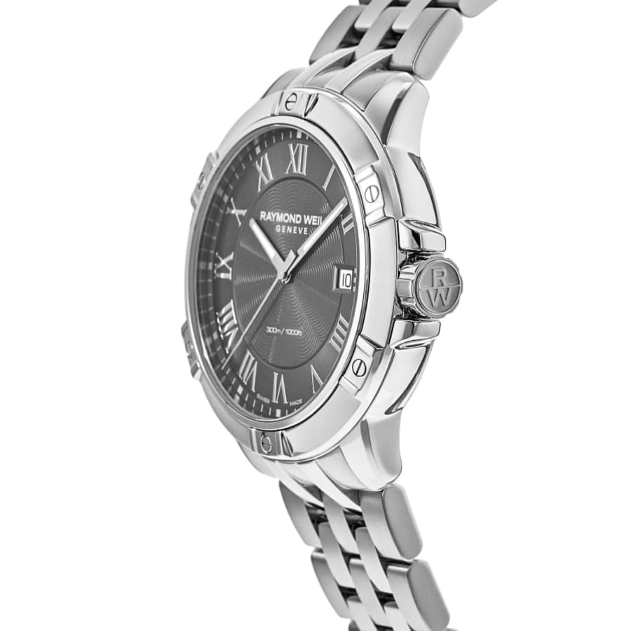 Raymond Weil Tango Grey Dial Stainless Steel Men's Watch 8160-ST-00608