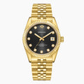 DORADO Gold Timeless Watch - Black