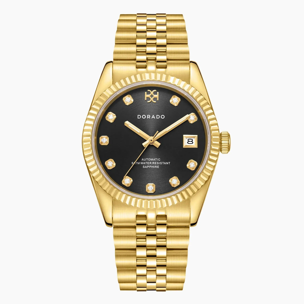 DORADO Gold Timeless Watch - Black
