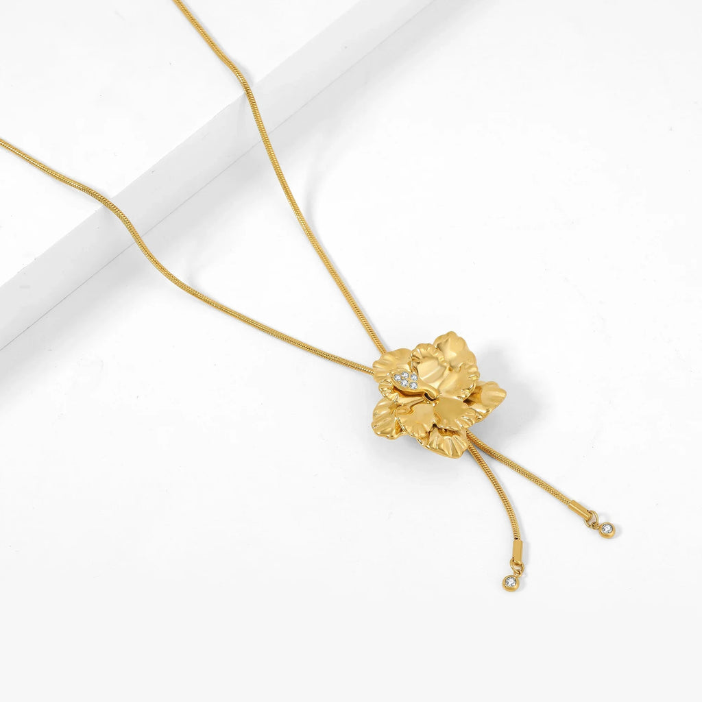 Hibiscus Petal Necklace