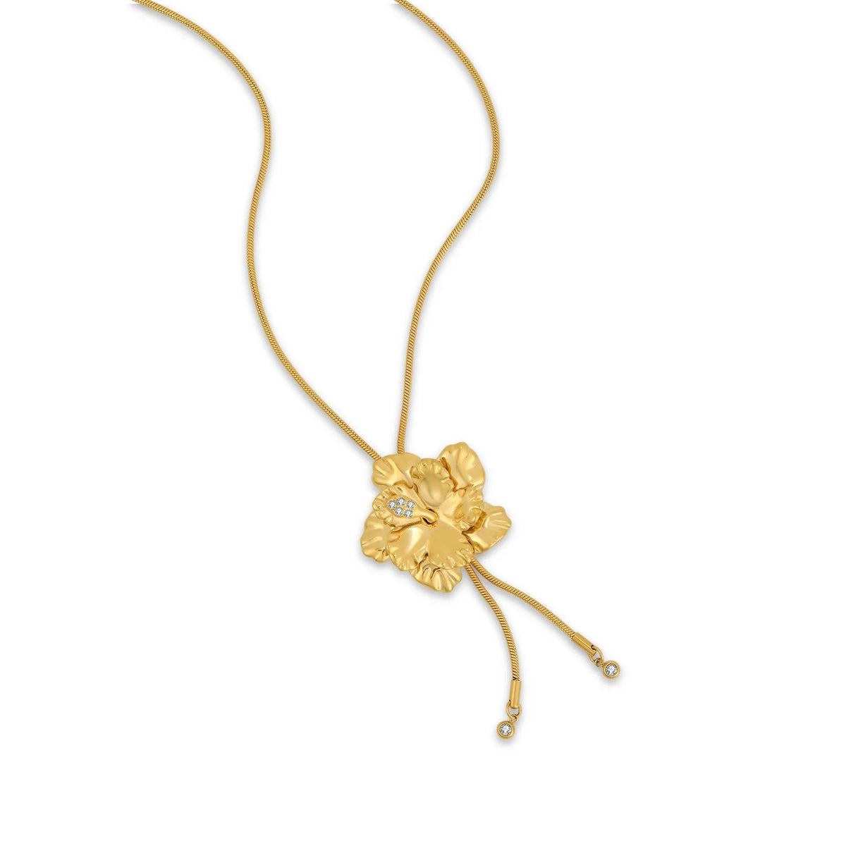 Hibiscus Petal Necklace