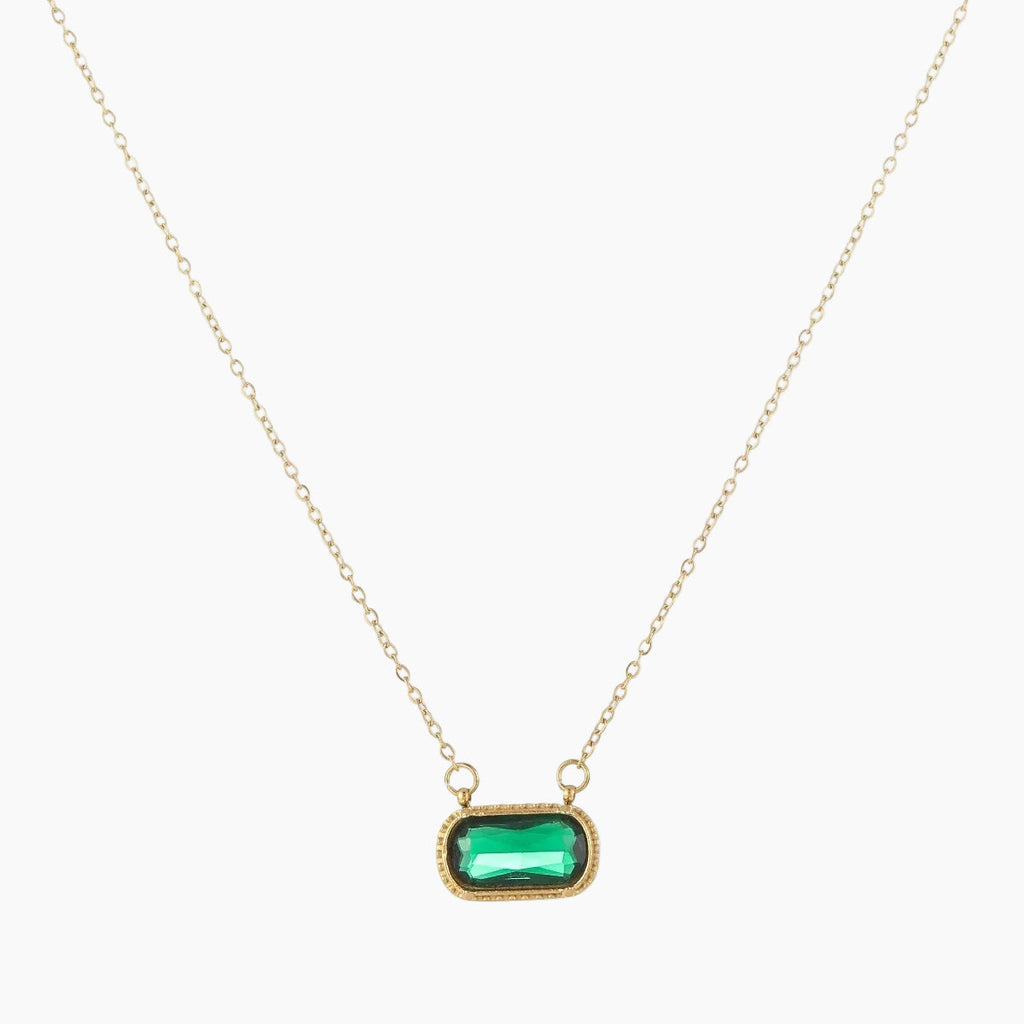Stone Pendant Necklace