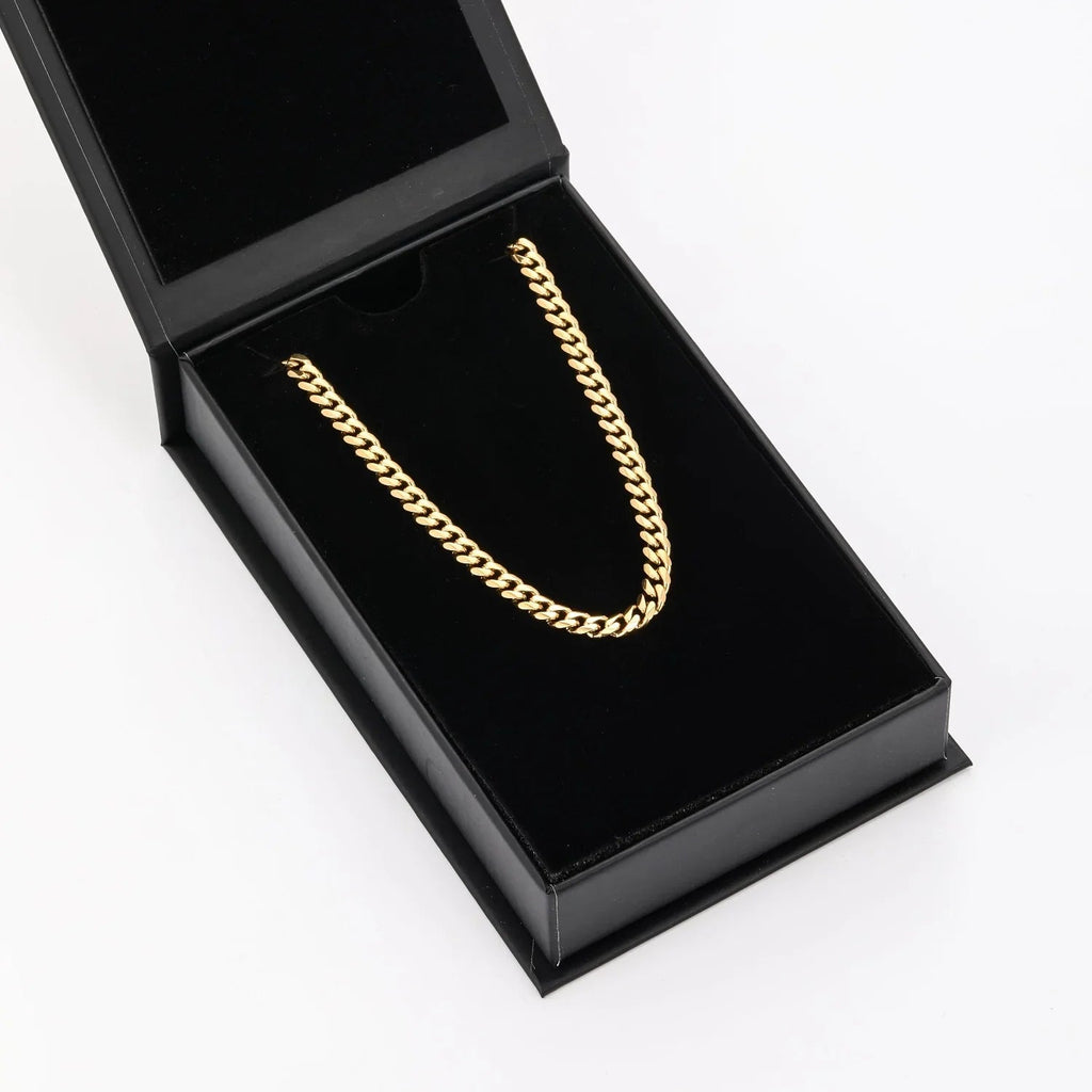 Mens Miami Cuban Link Chain - 5mm