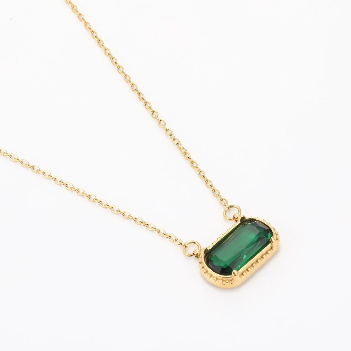 Stone Pendant Necklace