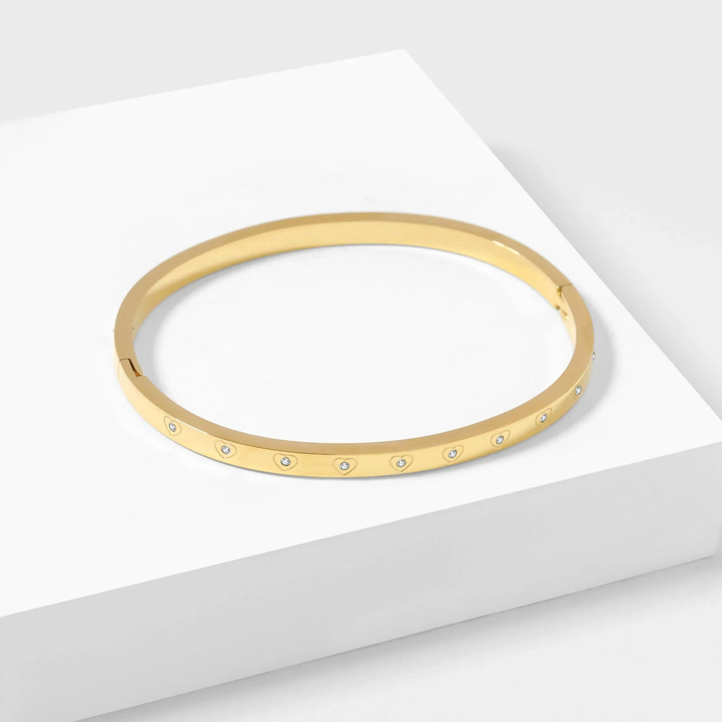 Crystal Bangle Bracelet