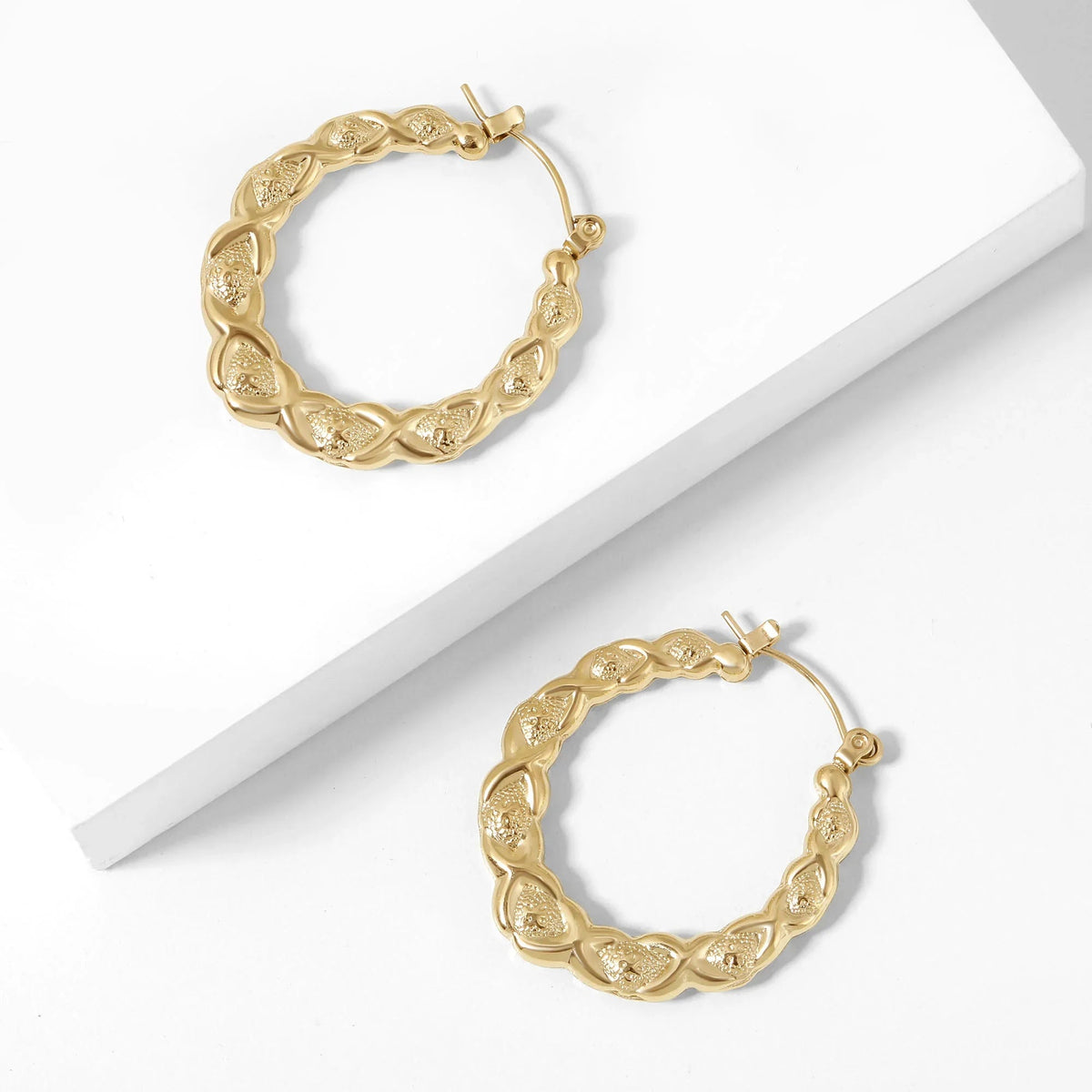 XOXO Hoop Earrings