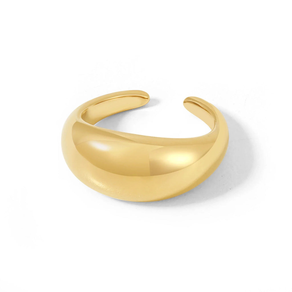 Slim Bold Dome Ring