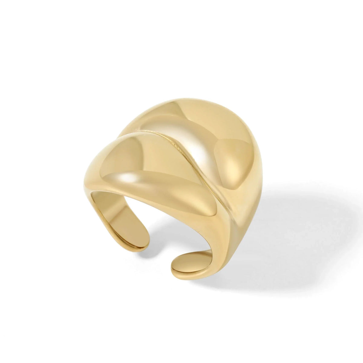 Crossover Dome Ring