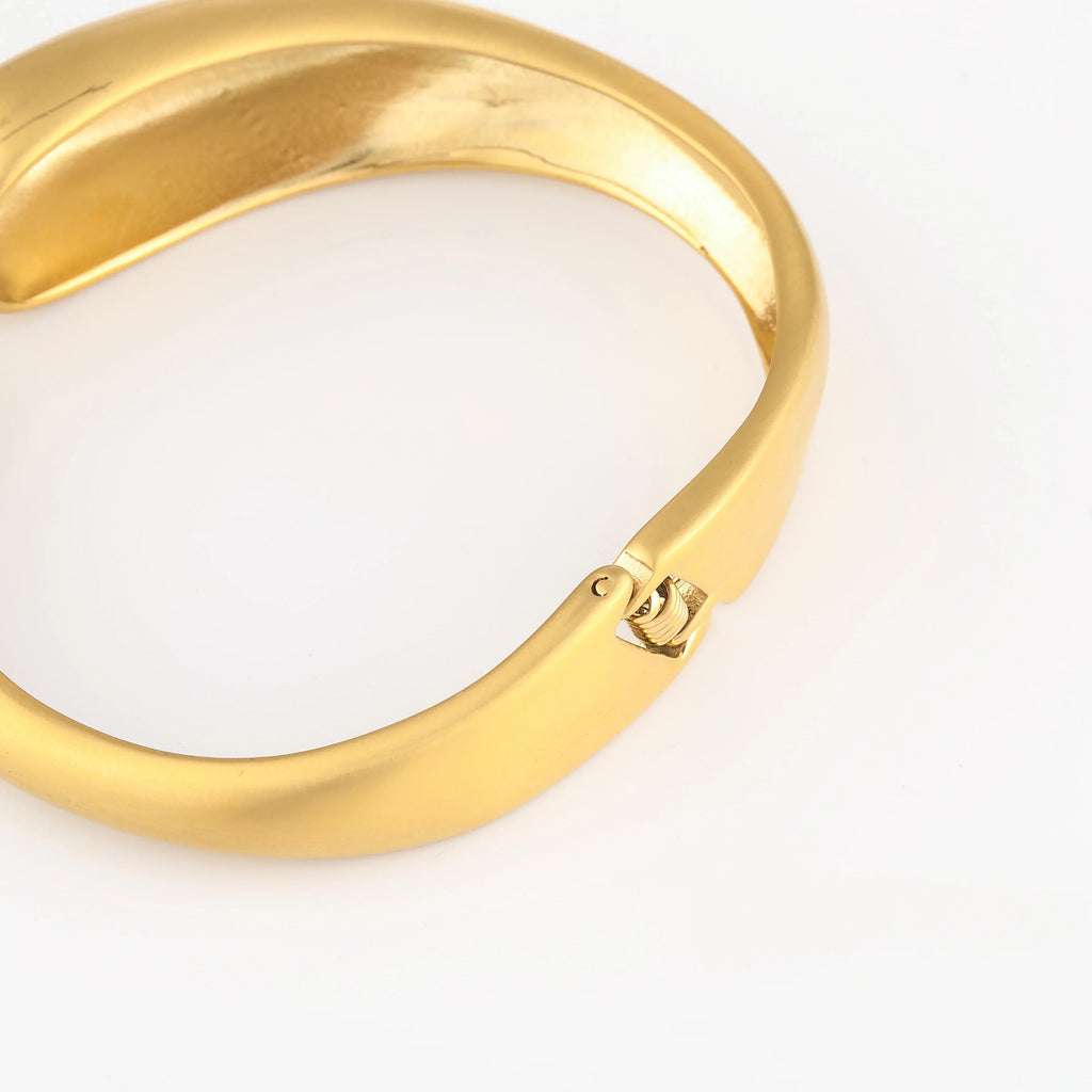 Classic Frosted Cuff Bracelet